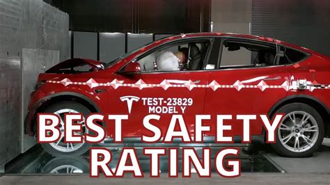 2023 tesla model y safety rating
